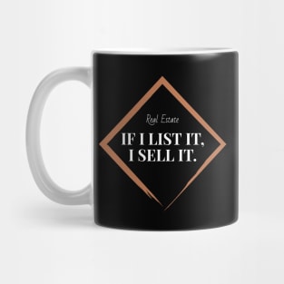 List It Sell It, Real Estate Mug